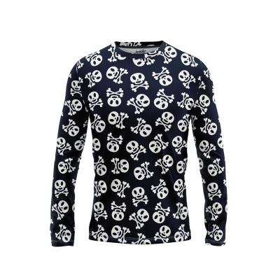 Haunted Hayride Happening Men’s Long Sleeve Shirt