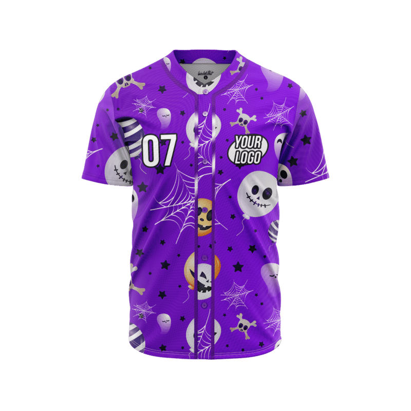 Haunted Holly Happening BaseballJerseyFront