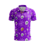 Haunted Holly Happening Men’s Polo Shirt