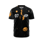 Custom Haunting Hemlock Happening Baseball Jersey