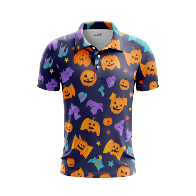 Haunting Hickory Happening Men’s Polo Shirt
