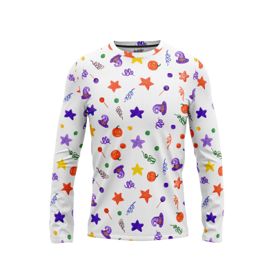 Kaleidoscopic Kudzu Karnival Men’s Long Sleeve Shirt