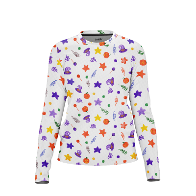 Kaleidoscopic Kudzu Karnival Women’s Long Sleeve Shirt