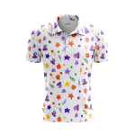 Kaleidoscopic Kudzu Karnival Men’s Polo Shirt