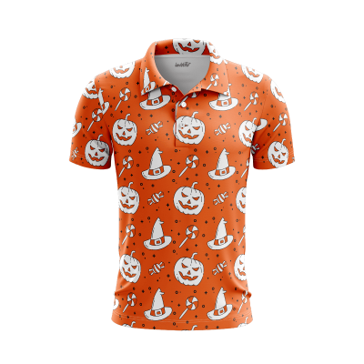 Midnight Mahogany Masquerade Men’s Polo Shirt
