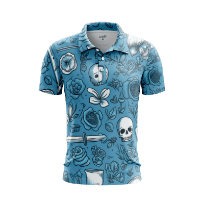 Midnight Masquerade Men’s Polo Shirt