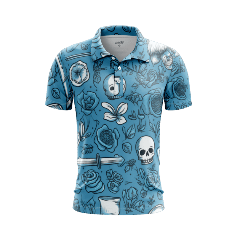 Midnight Masquerade PoloShirtMenFront