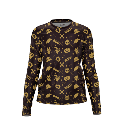 Moonlit Maize Maze Women’s Long Sleeve Shirt