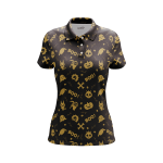 Moonlit Maize Maze Women’s Polo Shirt