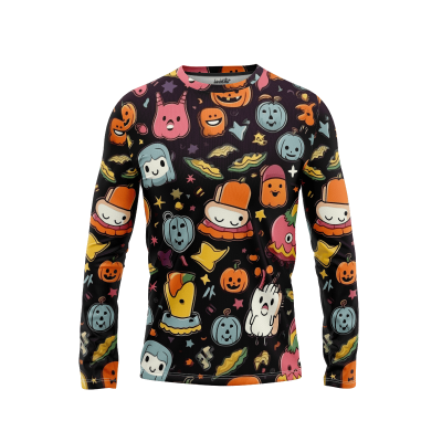 Mournful Maple Masquerade Men’s Long Sleeve Shirt