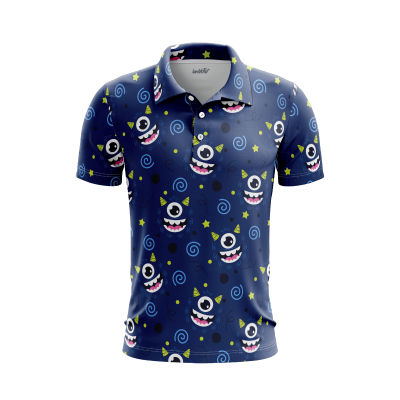 Mystic Maple Masquerade Men’s Polo Shirt