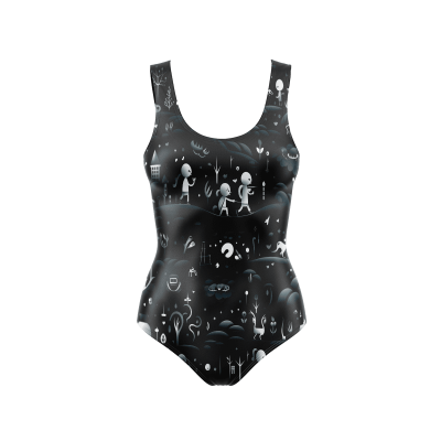 Nocturnal Nightshade Nuptials Bodysuit