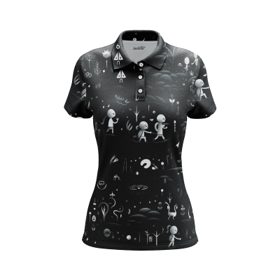Nocturnal Nightshade Nuptials Women’s Polo Shirt