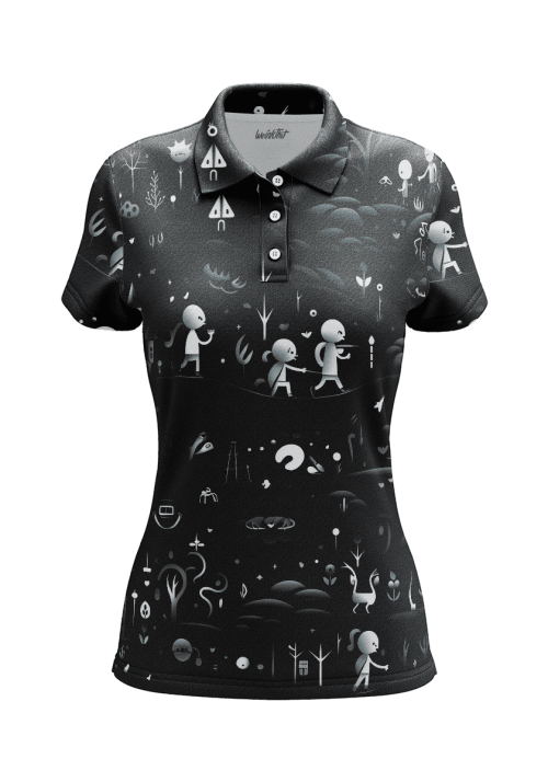 Nocturnal Nightshade Nuptials Women’s Polo Shirt