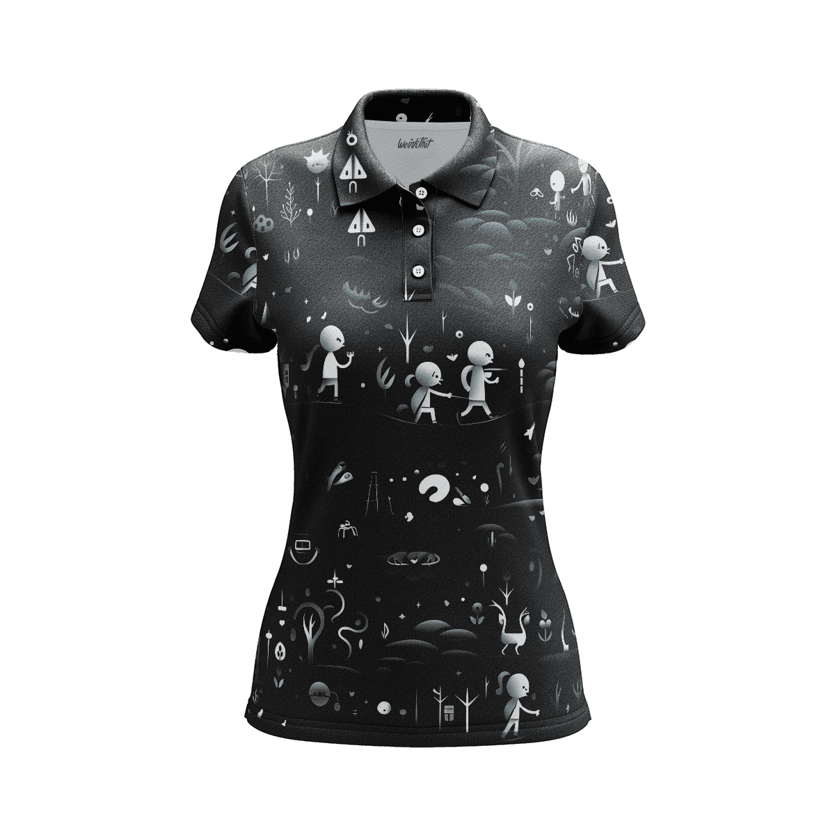 Nocturnal Nightshade Nuptials Women’s Polo Shirt
