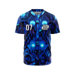 Custom Nocturnal Nutwood Night Baseball Jersey