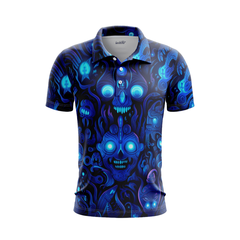 Nocturnal Nutwood Night PoloShirtMenFront