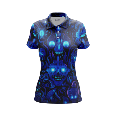 Nocturnal Nutwood Night Women’s Polo Shirt