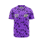 Custom Ominous Orchard Occasion Baseball Jersey