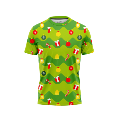 Poinsettia Prism Men’s T-Shirt
