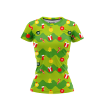 Poinsettia Prism Women’s T-Shirt