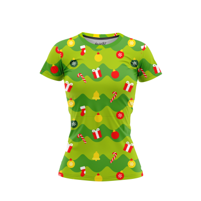 Poinsettia Prism Women’s T-Shirt