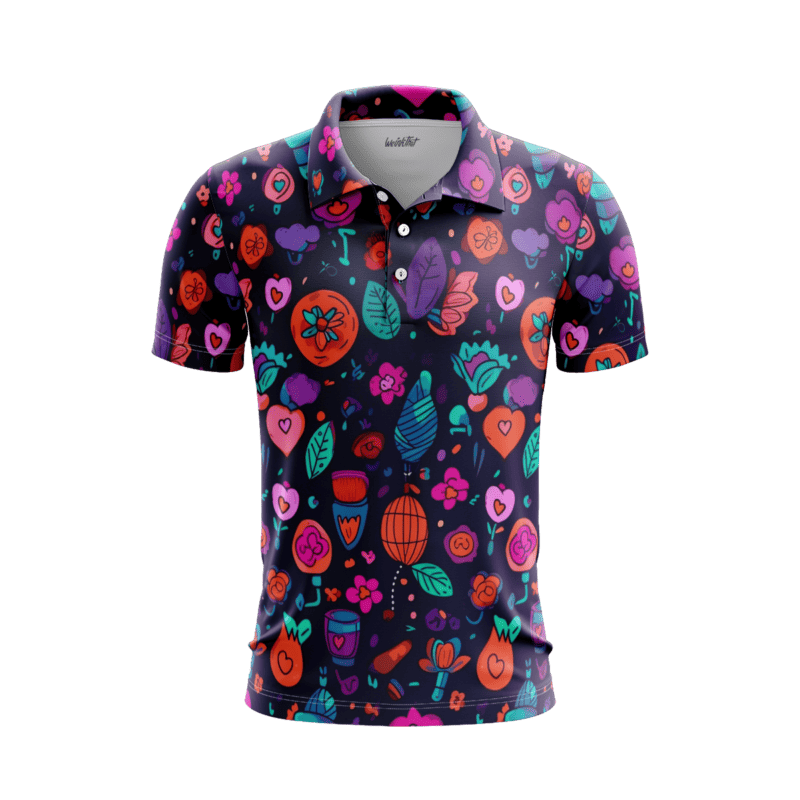 Quivering Quince Quorum PoloShirtMenFront