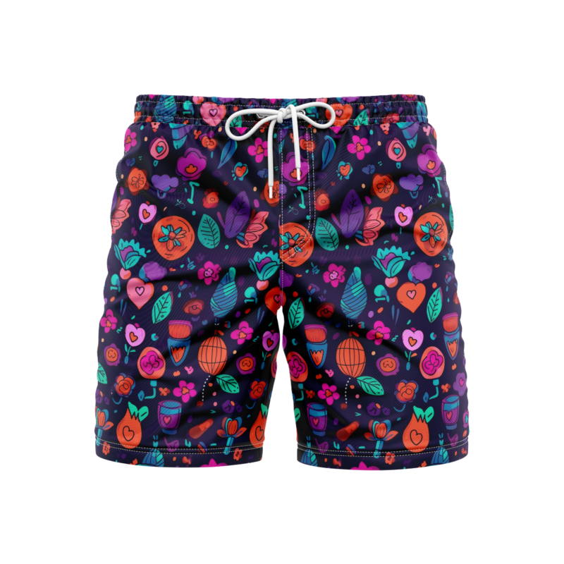 Quivering Quince Quorum SwimshortsFront