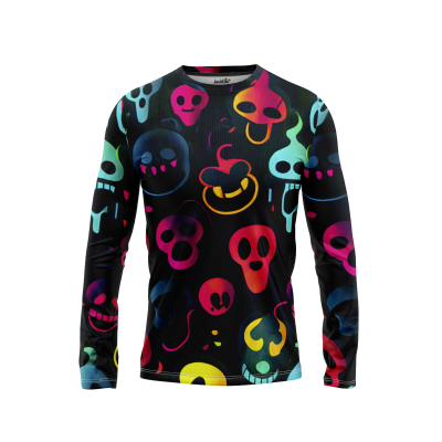 Shriek-Worthy Surprises Men’s Long Sleeve Shirt
