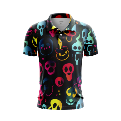 Shriek-Worthy Surprises Men’s Polo Shirt