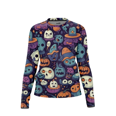 Spine-Tingling Thrills Women’s Long Sleeve Shirt