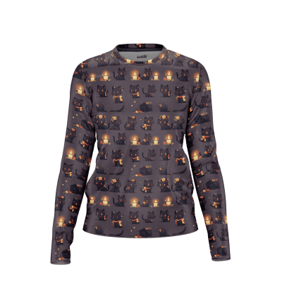 Terrifying Teak Twilight Women’s Long Sleeve Shirt