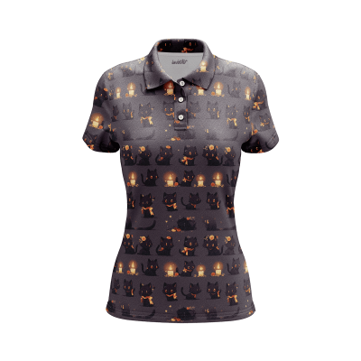 Terrifying Teak Twilight Women’s Polo Shirt