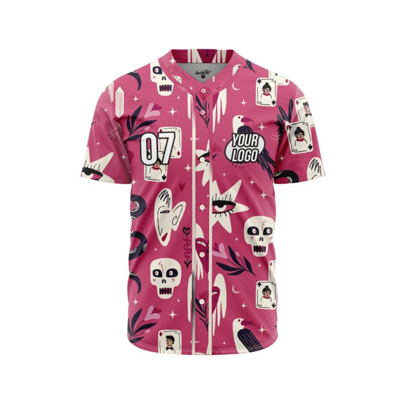 Terror Twilight BaseballJerseyFront