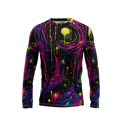 Whimsical Walnut Waltz Men’s Long Sleeve Shirt