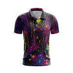 Whimsical Walnut Waltz Men’s Polo Shirt