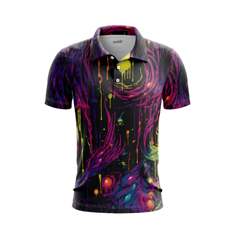 Whimsical Walnut Waltz Men’s Polo Shirt