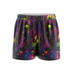 Whimsical Walnut Waltz Sport Shorts