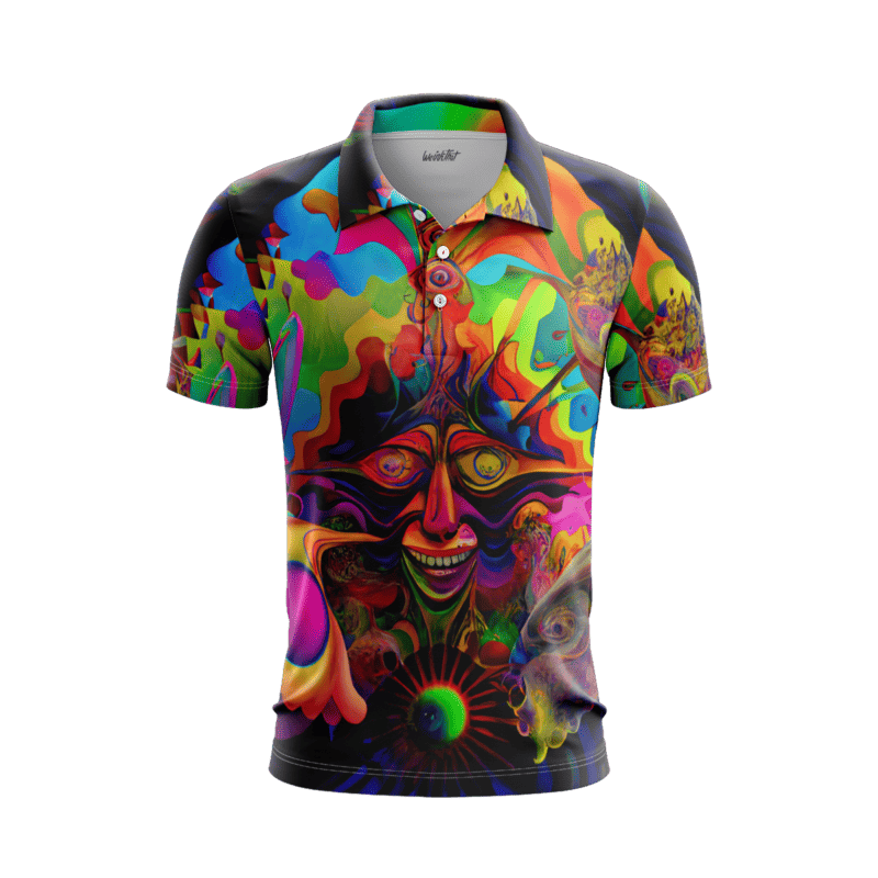 Wicked Woodland Waltz PoloShirtMenFront