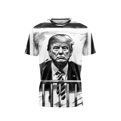 Trump Mugsho B&W Men's T-Shirt
