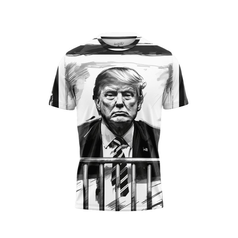 trump mugshot bw MenFront