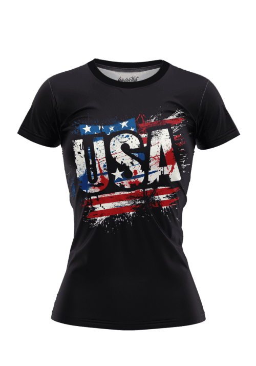 Black USA Shirt