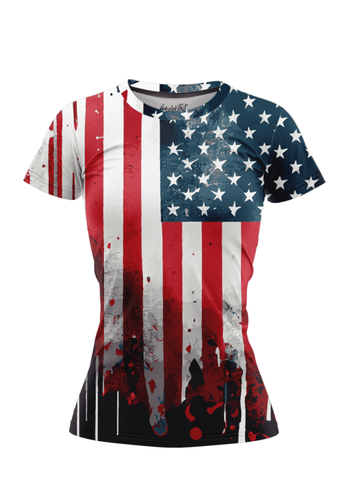 Dripped USA Flag Shirt
