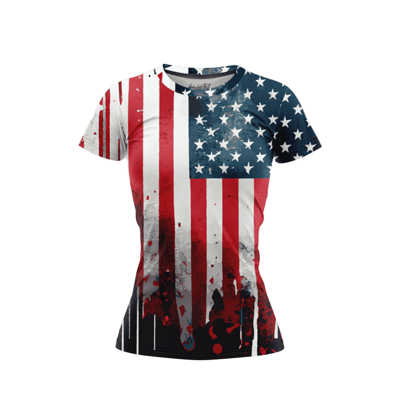 Dripped USA Flag Shirt