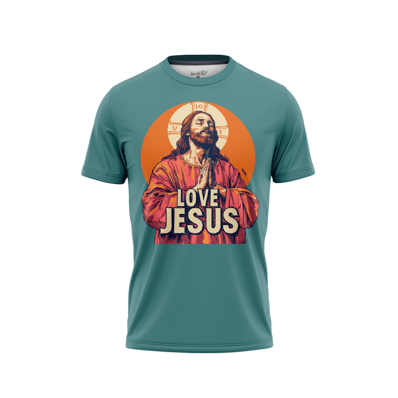 Love Jesus Praying Shirt