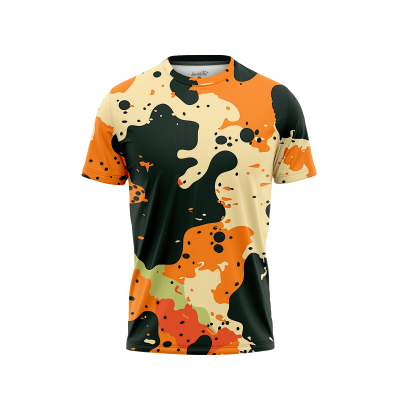 Orange Camo Shirt