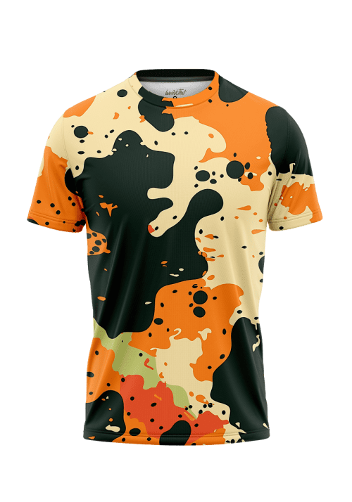 Orange Camo Shirt