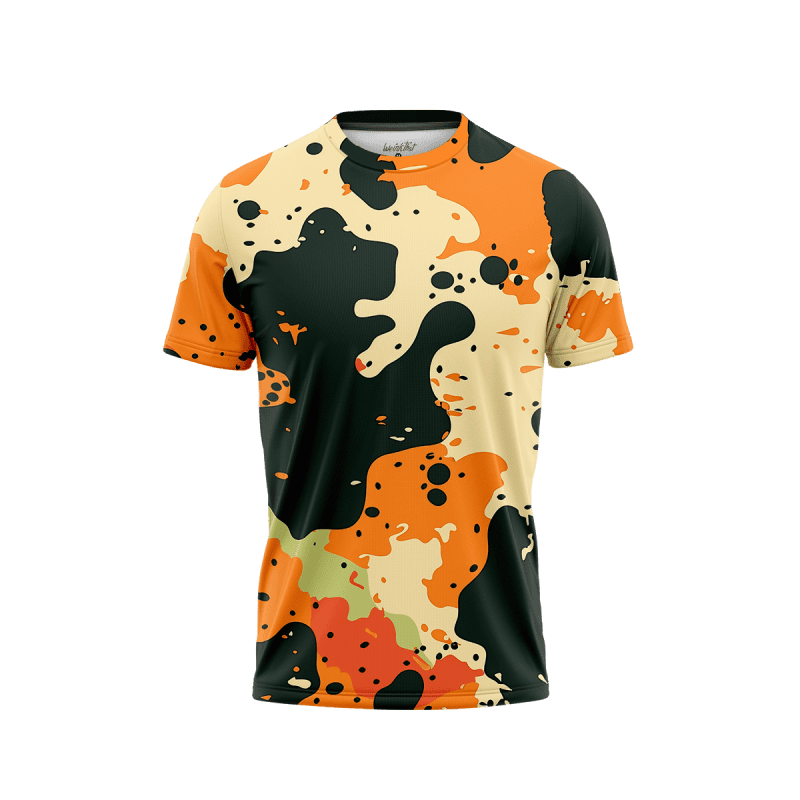 Orange Camo Shirt