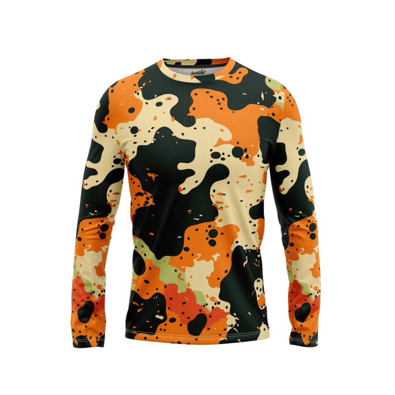 Orange Camo Shirt