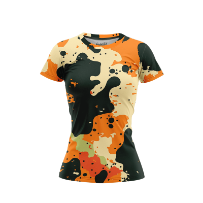 Orange Camo Shirt